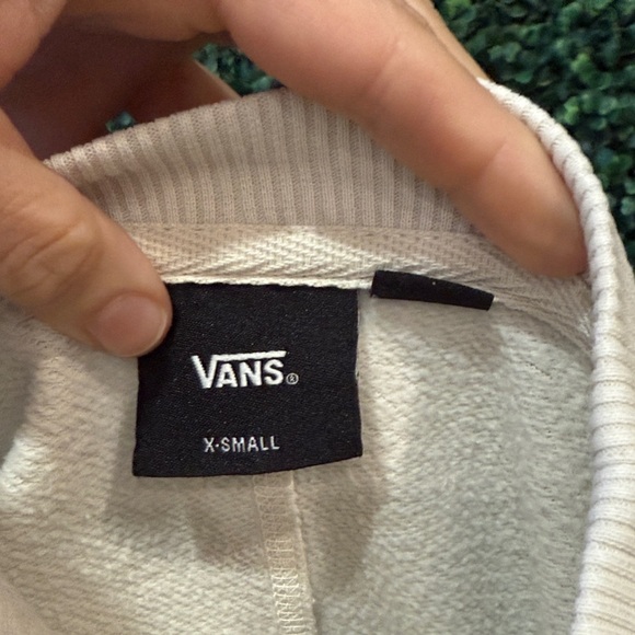 Vans Off The Wall Cream Sweatshirt - Picture 2 of 5